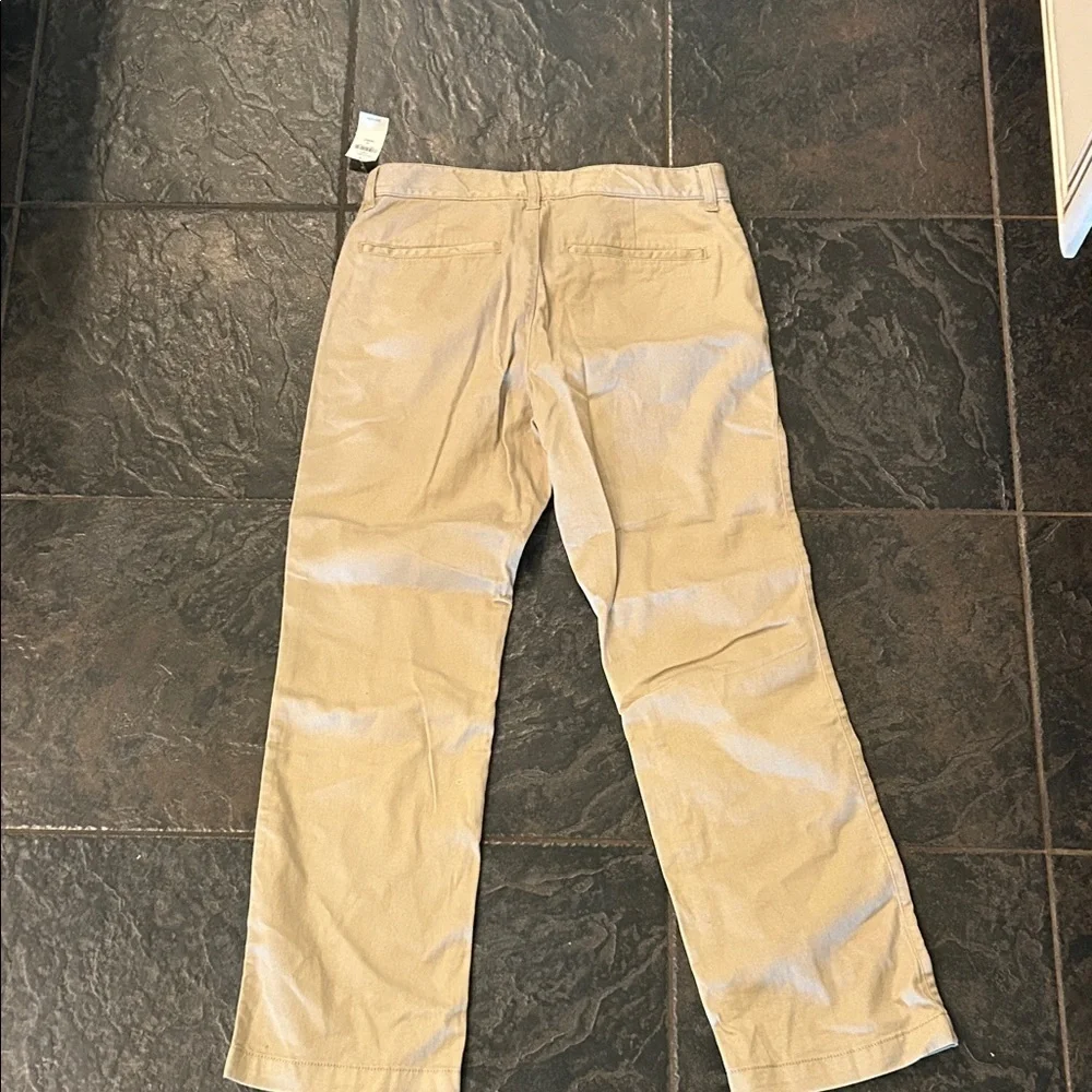 GAP boys 14 husky Khaki Chinos